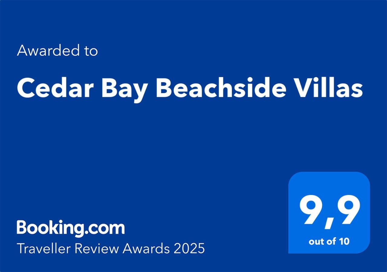 Cedar Bay Beachside Villas Paleokhóra Eksteriør bilde